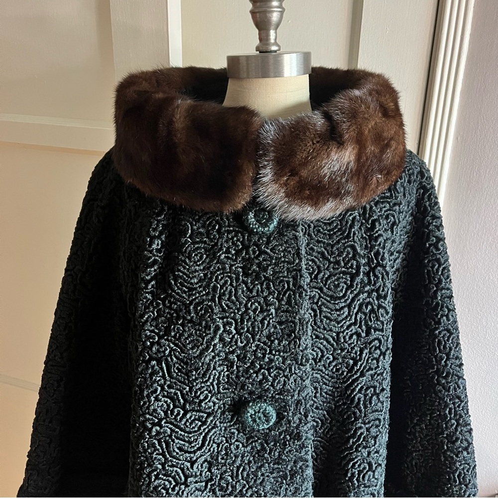 Vtg. Mink Astrakin by Lepshire made in France.